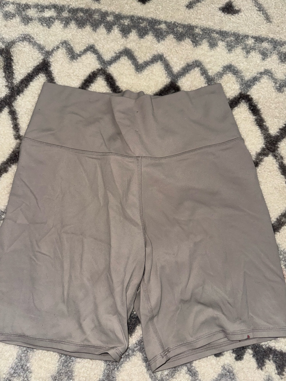 Avia Taupe High-Rise Seam Bikers